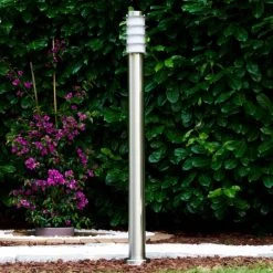 Hofstein Tunes Wegeleuchte Edelstahl, 1-flammig -Günstiges Wegeleuchten Geschäft tunes wegeleuchte h165066 6