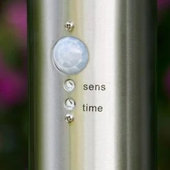 Hofstein Tunes Wegeleuchte Edelstahl, 1-flammig, Bewegungsmelder -Günstiges Wegeleuchten Geschäft tunes wegeleuchte h165080 3