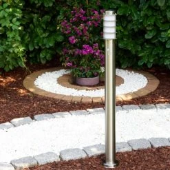 Hofstein Tunes Wegeleuchte Edelstahl, 1-flammig, Bewegungsmelder -Günstiges Wegeleuchten Geschäft tunes wegeleuchte h165080 7