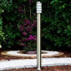 Hofstein Tunes Wegeleuchte Edelstahl, 1-flammig, Bewegungsmelder -Günstiges Wegeleuchten Geschäft tunes wegeleuchte h165097 7