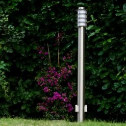 Hofstein Tunes Wegeleuchte Edelstahl, 1-flammig -Günstiges Wegeleuchten Geschäft tunes wegeleuchte h168074 6