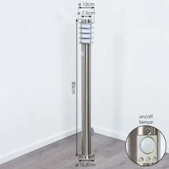 Hofstein Tunes Wegeleuchte Nickel-Matt, 1-flammig, Bewegungsmelder 17 Hofstein Tunes Wegeleuchte Nickel-Matt, 1-flammig, Bewegungsmelder -Günstiges Wegeleuchten Geschäft tunes wegeleuchte h3456941 3