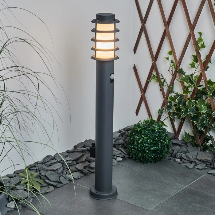 Hofstein Tunes Wegeleuchte Anthrazit, 1-flammig, Bewegungsmelder 15 Hofstein Tunes Wegeleuchte Anthrazit, 1-flammig, Bewegungsmelder – Bild 13