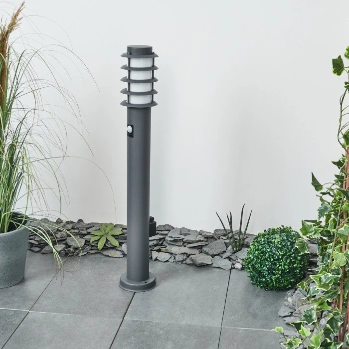 Hofstein Tunes Wegeleuchte Anthrazit, 1-flammig, Bewegungsmelder 12 Hofstein Tunes Wegeleuchte Anthrazit, 1-flammig, Bewegungsmelder – Bild 10