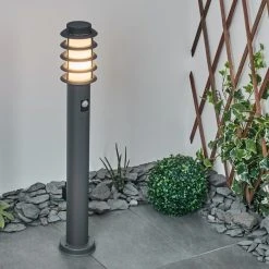 Hofstein Tunes Wegeleuchte Anthrazit, 1-flammig, Bewegungsmelder -Günstiges Wegeleuchten Geschäft tunes wegeleuchte h3536506 8