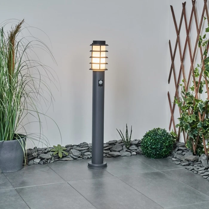 Hofstein Tunes Wegeleuchte Anthrazit, 1-flammig, Bewegungsmelder 13 Hofstein Tunes Wegeleuchte Anthrazit, 1-flammig, Bewegungsmelder – Bild 11