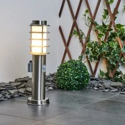 Hofstein Tunes Wegeleuchte Nickel-Matt, 1-flammig, Bewegungsmelder 20 Hofstein Tunes Wegeleuchte Nickel-Matt, 1-flammig, Bewegungsmelder -Günstiges Wegeleuchten Geschäft tunes wegeleuchte h3539323 8