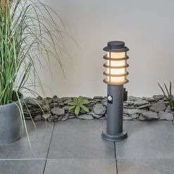 Hofstein Tunes Wegeleuchte Anthrazit, 1-flammig, Bewegungsmelder 19 Hofstein Tunes Wegeleuchte Anthrazit, 1-flammig, Bewegungsmelder -Günstiges Wegeleuchten Geschäft tunes wegeleuchte h3539873 5