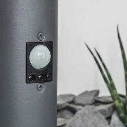 Hofstein Tunes Wegeleuchte Anthrazit, 1-flammig, Bewegungsmelder -Günstiges Wegeleuchten Geschäft tunes wegeleuchte h3546574 2