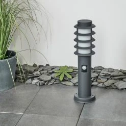 Hofstein Tunes Wegeleuchte Anthrazit, 1-flammig, Bewegungsmelder -Günstiges Wegeleuchten Geschäft tunes wegeleuchte h3546574 8