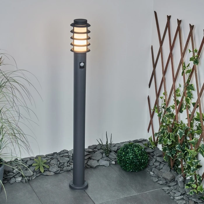 Hofstein Tunes Wegeleuchte Anthrazit, 1-flammig, Bewegungsmelder 13 Hofstein Tunes Wegeleuchte Anthrazit, 1-flammig, Bewegungsmelder – Bild 11