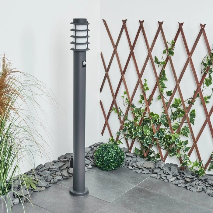 Hofstein Tunes Wegeleuchte Anthrazit, 1-flammig, Bewegungsmelder 14 Hofstein Tunes Wegeleuchte Anthrazit, 1-flammig, Bewegungsmelder – Bild 12