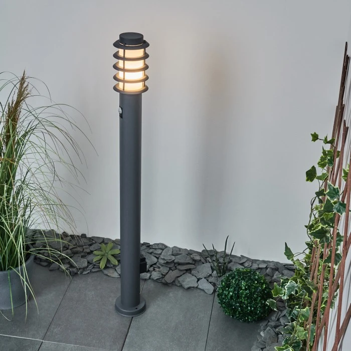 Hofstein Tunes Wegeleuchte Anthrazit, 1-flammig, Bewegungsmelder 11 Hofstein Tunes Wegeleuchte Anthrazit, 1-flammig, Bewegungsmelder – Bild 9