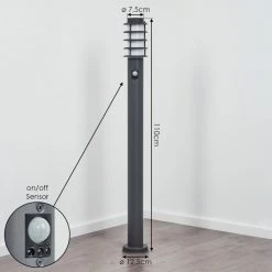 Hofstein Tunes Wegeleuchte Anthrazit, 1-flammig, Bewegungsmelder 17 Hofstein Tunes Wegeleuchte Anthrazit, 1-flammig, Bewegungsmelder -Günstiges Wegeleuchten Geschäft tunes wegeleuchte h3546659 3