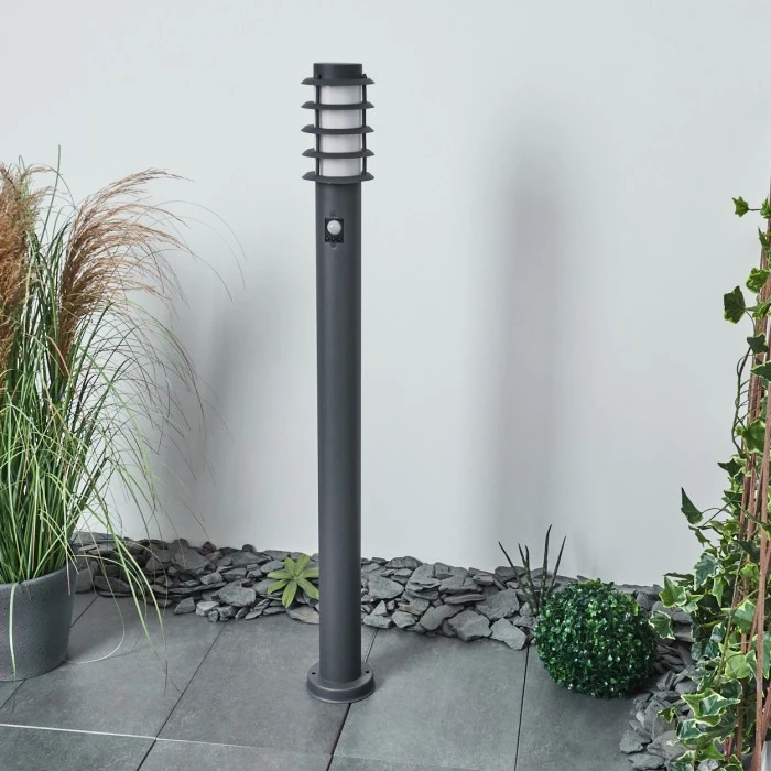 Hofstein Tunes Wegeleuchte Anthrazit, 1-flammig, Bewegungsmelder 12 Hofstein Tunes Wegeleuchte Anthrazit, 1-flammig, Bewegungsmelder – Bild 10