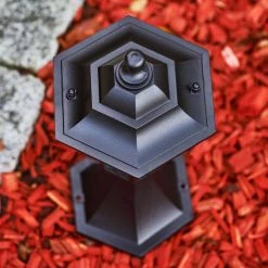 Hofstein Valtimo Sockelleuchte Schwarz, 1-flammig -Günstiges Wegeleuchten Geschäft valtimo sockelleuchte h3080351 5