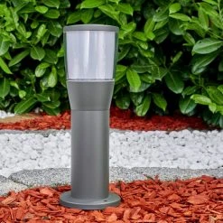 Hofstein Vanda Sockelleuchte LED Anthrazit, 1-flammig -Günstiges Wegeleuchten Geschäft vanda sockelleuchte h3301661 do1 5