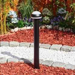 Hofstein Vinara Wegeleuchte LED Schwarz, 1-flammig -Günstiges Wegeleuchten Geschäft vinara wegeleuchte h3590751 6