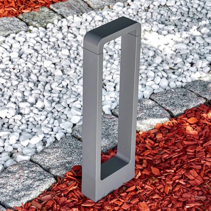 Hofstein Watford Sockelleuchte LED Anthrazit, 1-flammig 6 Hofstein Watford Sockelleuchte LED Anthrazit, 1-flammig – Bild 4