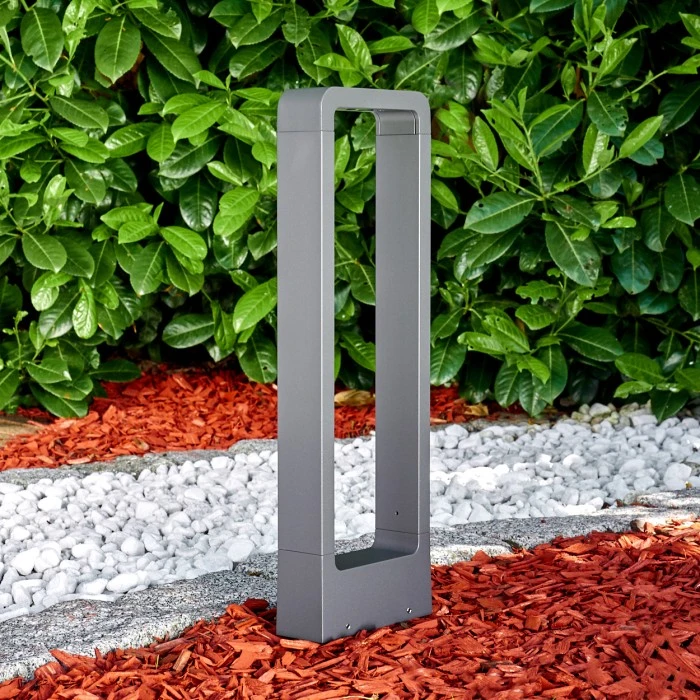 Hofstein Watford Sockelleuchte LED Anthrazit, 1-flammig 8 Hofstein Watford Sockelleuchte LED Anthrazit, 1-flammig – Bild 6