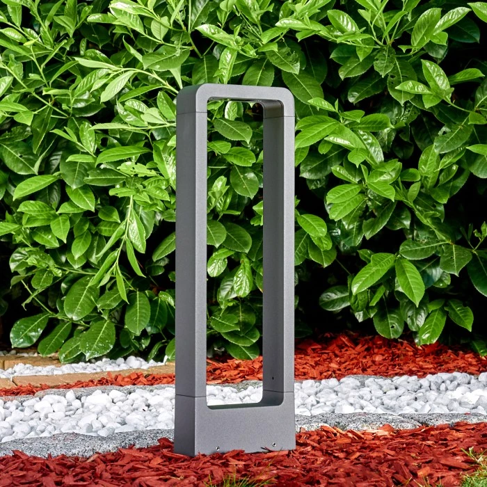 Hofstein Watford Sockelleuchte LED Anthrazit, 1-flammig 9 Hofstein Watford Sockelleuchte LED Anthrazit, 1-flammig – Bild 7