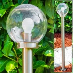 Hofstein Wegeleuchte Cordova Edelstahl, 1-flammig -Günstiges Wegeleuchten Geschäft wegeleuchte cordova h3006054 4