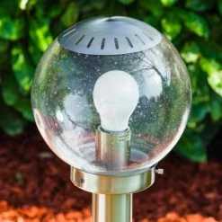 Hofstein Wegeleuchte Cordova Edelstahl, 1-flammig -Günstiges Wegeleuchten Geschäft wegeleuchte cordova h3006054 9