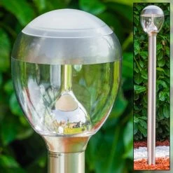 Hofstein Wegeleuchte Cordova LED Edelstahl, 1-flammig -Günstiges Wegeleuchten Geschäft wegeleuchte cordova h3006214 2