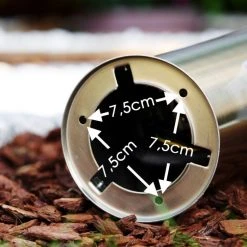 Hofstein Wegeleuchte Dakar Edelstahl, 1-flammig, Bewegungsmelder -Günstiges Wegeleuchten Geschäft wegeleuchte dakar h168036 3