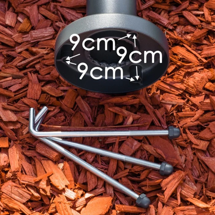 Hofstein Wegeleuchte Gakona LED Grau, 1-flammig 15 Hofstein Wegeleuchte Gakona LED Grau, 1-flammig – Bild 13