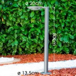 Hofstein Wegeleuchte Gakona LED Grau, 1-flammig 19 Hofstein Wegeleuchte Gakona LED Grau, 1-flammig -Günstiges Wegeleuchten Geschäft wegeleuchte gakona h3004722 3