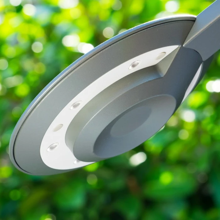 Hofstein Wegeleuchte Gakona LED Grau, 1-flammig 11 Hofstein Wegeleuchte Gakona LED Grau, 1-flammig – Bild 9