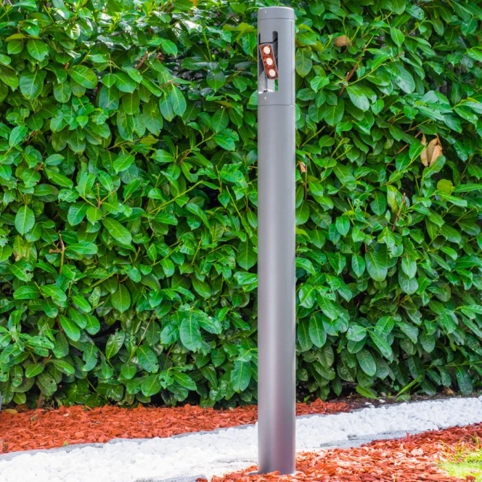 Hofstein Wegeleuchte TETLIN LED Anthrazit, 3-flammig 13 Hofstein Wegeleuchte TETLIN LED Anthrazit, 3-flammig – Bild 11