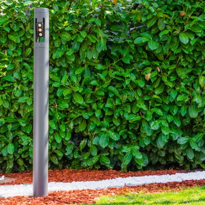 Hofstein Wegeleuchte TETLIN LED Anthrazit, 3-flammig 14 Hofstein Wegeleuchte TETLIN LED Anthrazit, 3-flammig – Bild 12