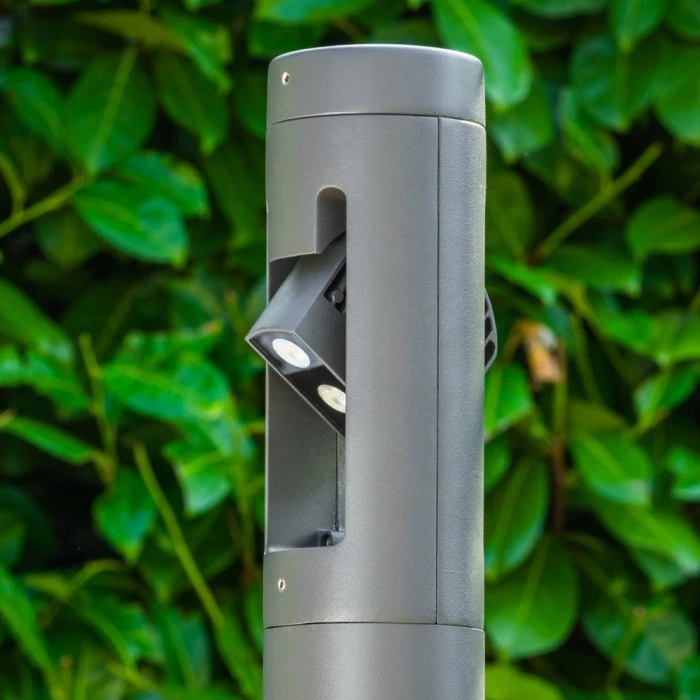 Hofstein Wegeleuchte TETLIN LED Anthrazit, 3-flammig 6 Hofstein Wegeleuchte TETLIN LED Anthrazit, 3-flammig – Bild 4