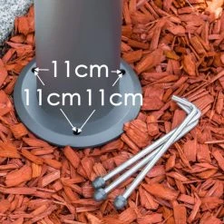 Hofstein Wegeleuchte TETLIN LED Anthrazit, 3-flammig 23 Hofstein Wegeleuchte TETLIN LED Anthrazit, 3-flammig -Günstiges Wegeleuchten Geschäft wegeleuchte tetlin h3006085 7