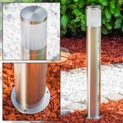 Hofstein Wegeleuchte Tolsona Edelstahl, 1-flammig