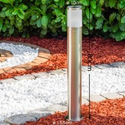 Hofstein Wegeleuchte Tolsona Edelstahl, 1-flammig -Günstiges Wegeleuchten Geschäft wegeleuchte tolsona h3006191 do1 4