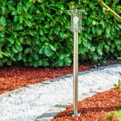 Hofstein Wegeleuchte Valdez Edelstahl, 1-flammig -Günstiges Wegeleuchten Geschäft wegeleuchte valdez h3006030 2