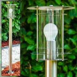 Hofstein Wegeleuchte Valdez Edelstahl, 1-flammig -Günstiges Wegeleuchten Geschäft wegeleuchte valdez h3006030 9