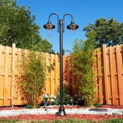 Hofstein Wissembourg Kandelaber Schwarz, 2-flammig -Günstiges Wegeleuchten Geschäft wissembourg kandelaber h3616178 6