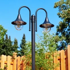 Hofstein Wissembourg Kandelaber Schwarz, 2-flammig -Günstiges Wegeleuchten Geschäft wissembourg kandelaber h3616178 9