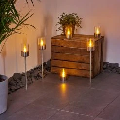 Hofstein Wroclaw 20er Set Solarleuchte LED Silber, 1-flammig 17 Hofstein Wroclaw 20er Set Solarleuchte LED Silber, 1-flammig -Günstiges Wegeleuchten Geschäft wroclaw 20er set solarleuchte h3371381 2